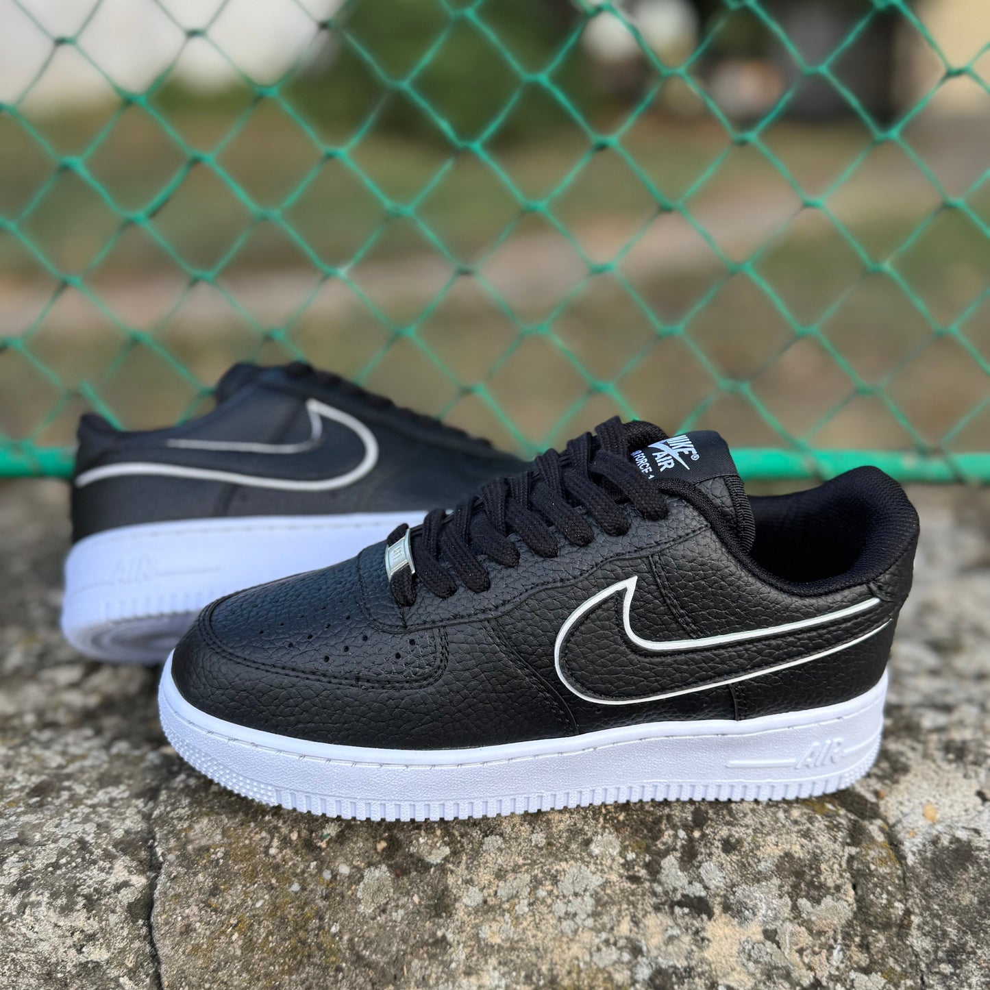 AF1 LINE Negru-Alb CC.