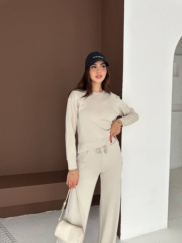 Trening Alo – Relaxed Fit – Bej