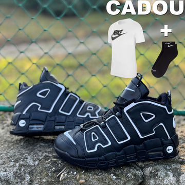 AIR MORE UPTEMPO Negru-Alb C