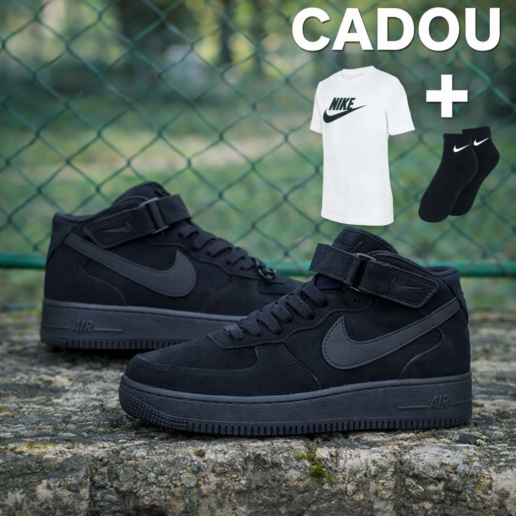 AF1 LINE High Negru Catifea