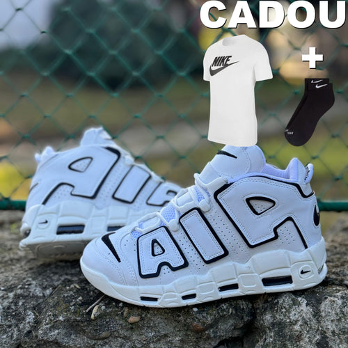 AIR MORE UPTEMPO Alb-Negru C.