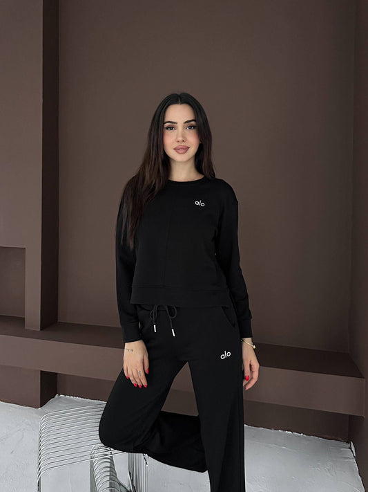 Trening Alo – Relaxed Fit – Negru