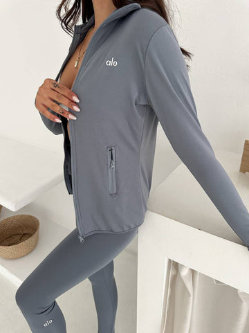 Trening Alo – Slim Fit – Gri Cenușiu