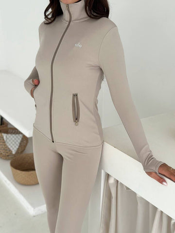 Trening Alo – Slim Fit – Bej Nude