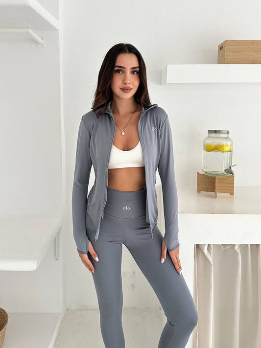 Trening Alo – Slim Fit – Gri Cenușiu