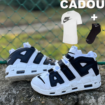 AIR MORE UPTEMPO Alb-Negru