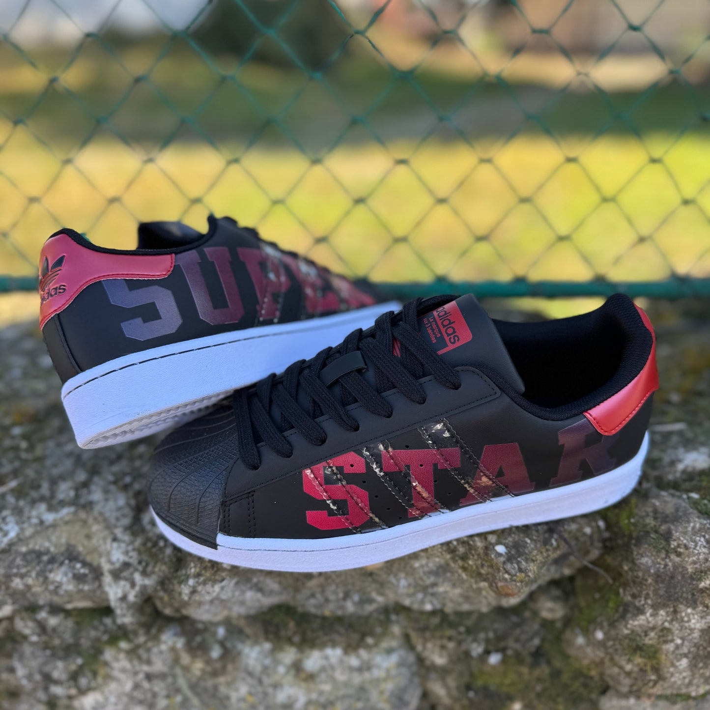 SUPERSTAR Negru-Rosu