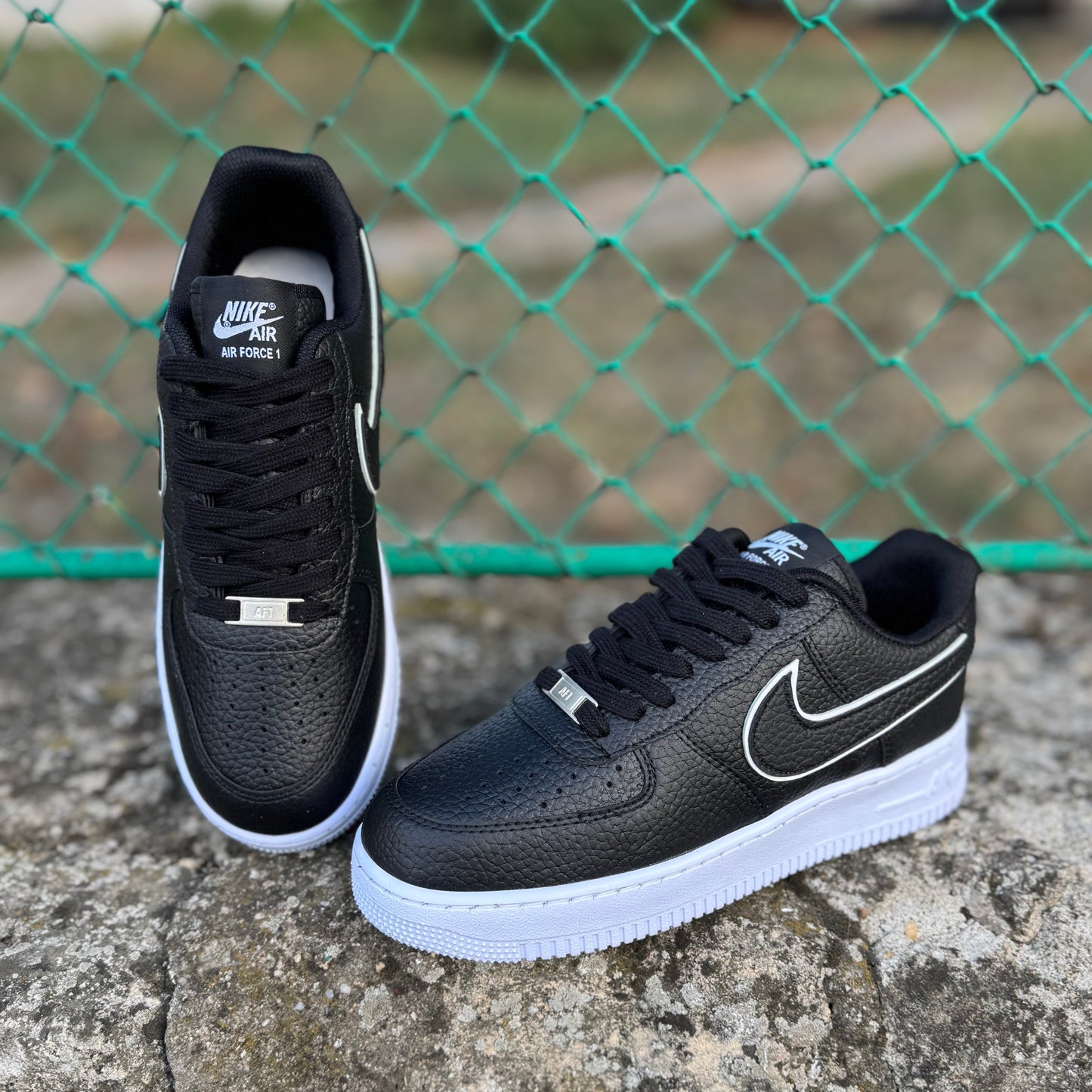 AF1 LINE Negru-Alb CC.