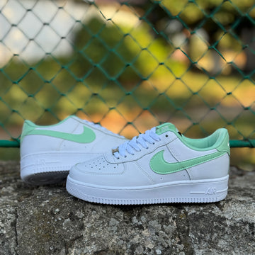 AF1 LINE Alb-Verde