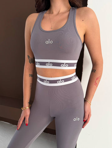 Set Sport Alo – Slim Fit – Gri Taupe