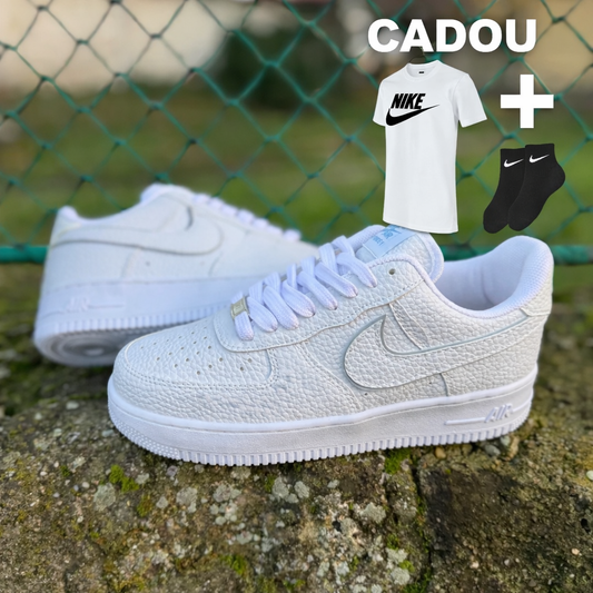 AF1 Low Fly Alb/Bleu