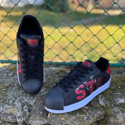SUPERSTAR Negru-Rosu