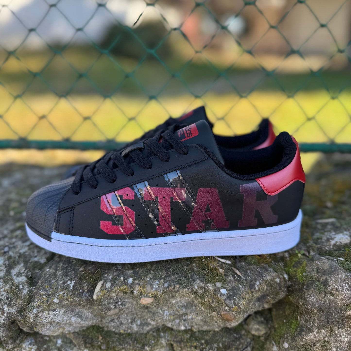 SUPERSTAR Negru-Rosu