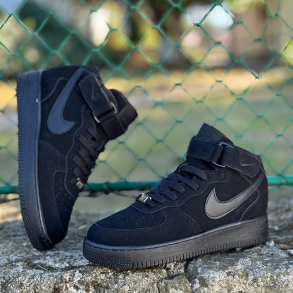 AF1 LINE High Negru Catifea