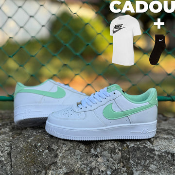 AF1 LINE Alb-Verde