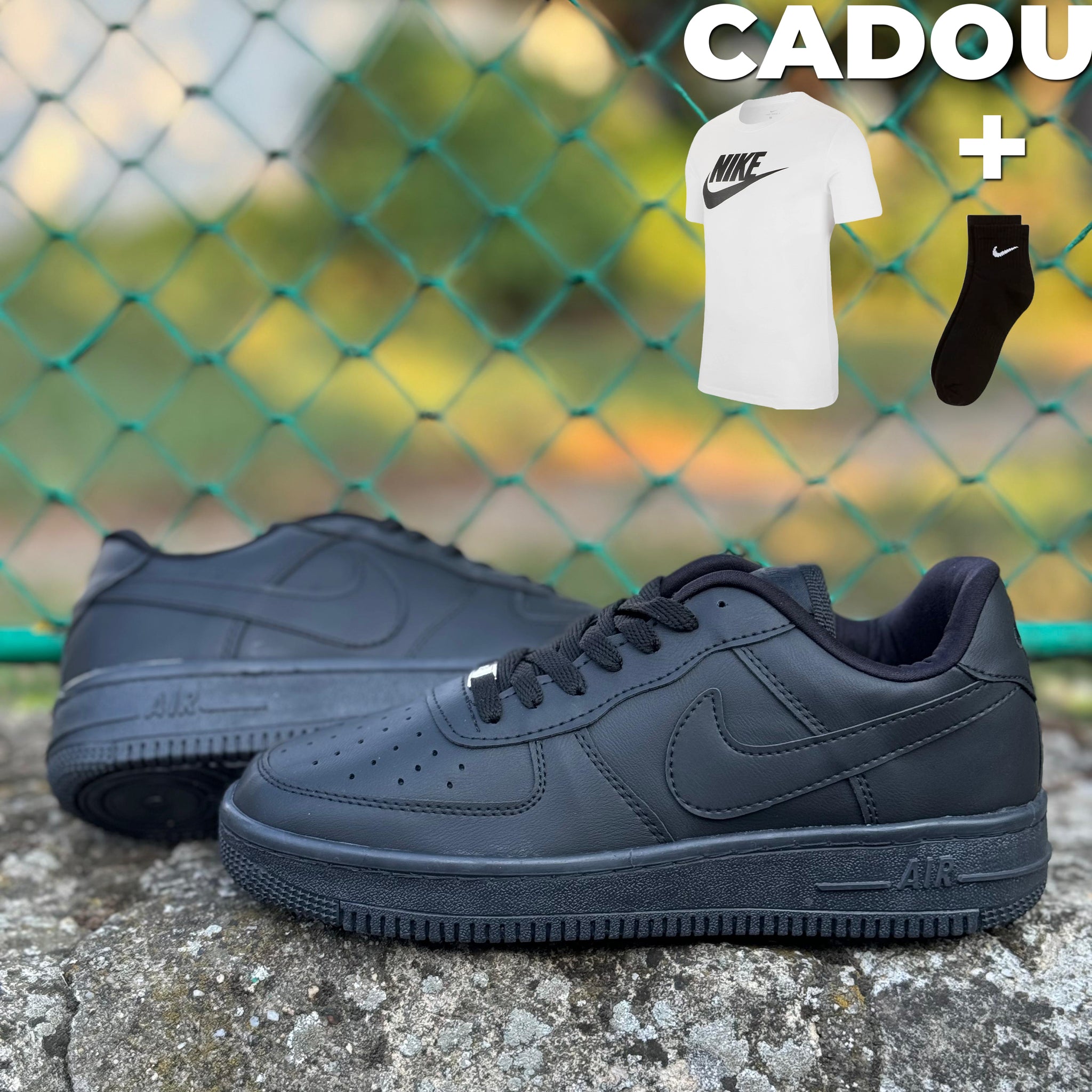 AF1 Low Negru