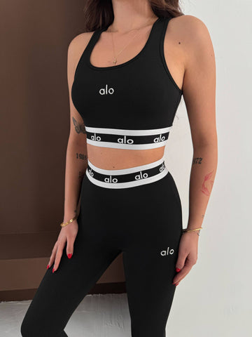 Set Sport Alo – Slim Fit – Negru