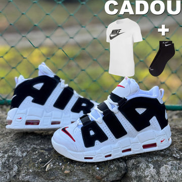 AIR MORE UPTEMPO Alb-Negru R