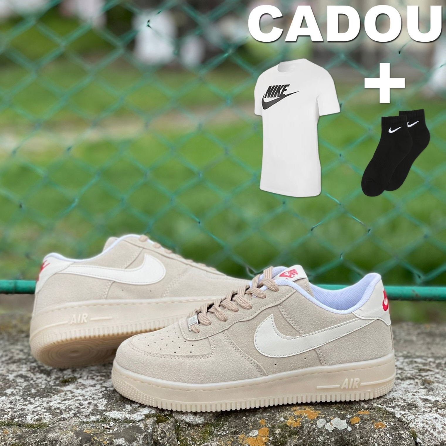 AF1 Low Bej-